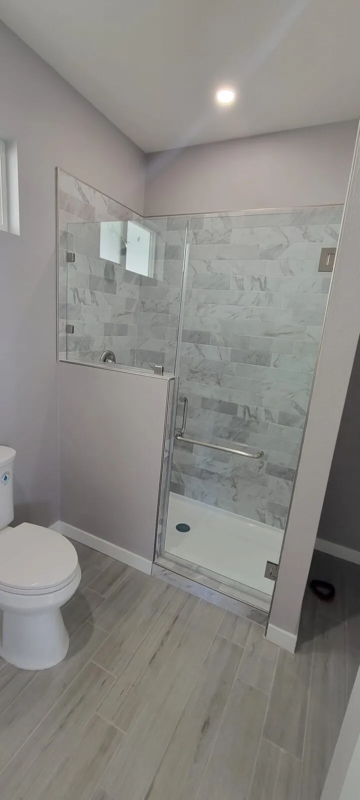 Tiled shower from the existing AS Builders bathroom gallery